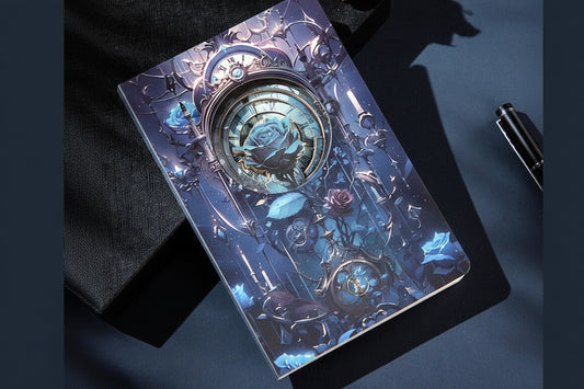 European Castle 3D Hollow Notebook – Hardcover Fangdao Stenography Journal