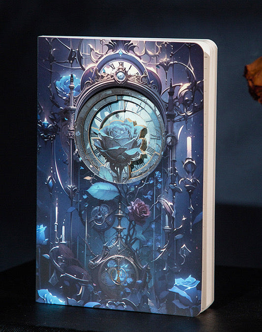 European Castle 3D Hollow Notebook – Hardcover Fangdao Stenography Journal